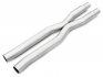 BBK Cut and Clamp Resonator Delete X-Pipe Mustang GT 2015 - 17