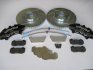 Elevate Volvo V50 Performance Front Brake System: 320mm rotors, Six Piston Calipers