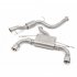 COBRA SPORT RESONATED CAT BACK EXHAUST SYSTEM - FORD FOCUS ST225 Mk2